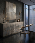 iron sideboard storage cabinet