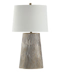 Calma Grey Rock Finish Table Lamp-1