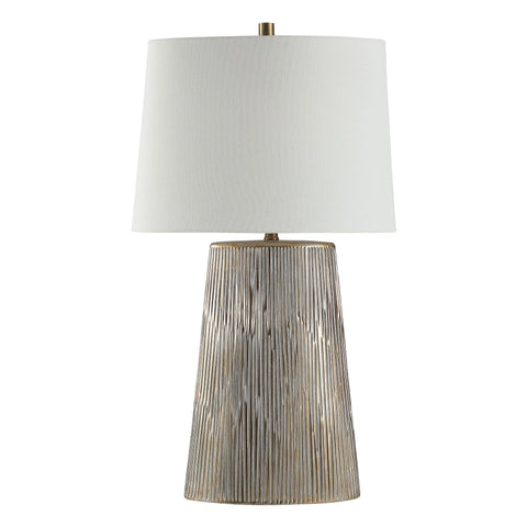 Calma Grey Rock Finish Table Lamp-1