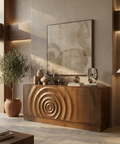 mango wood sideboard cabinet
