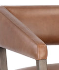 Carlyle Tobacco Leather Accent Chair -6