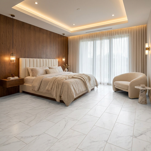 marble look floor tile
