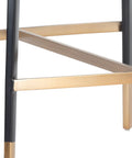 Carter Beige Modern Faux Leather Counter Stool-8