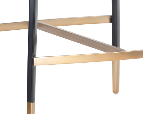 Carter Beige Modern Faux Leather Counter Stool-8