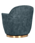 Casey Petrol Fabric Swivel Accent Chair-4