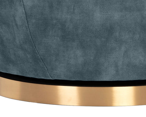 Casey Petrol Fabric Swivel Accent Chair-6