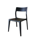 Catania Black Modern Wood Dining Chair-1