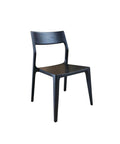 Catania Black Modern Wood Dining Chair-3