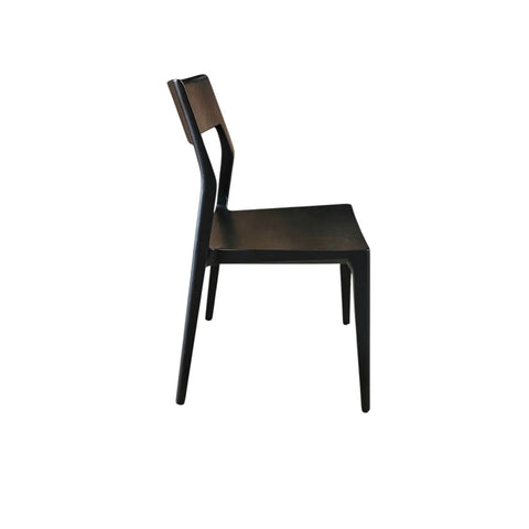 Catania Black Modern Wood Dining Chair-4
