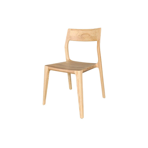 Catania Natural Modern Wood Dining Chair -1