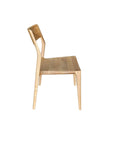 Catania Natural Modern Wood Dining Chair -3