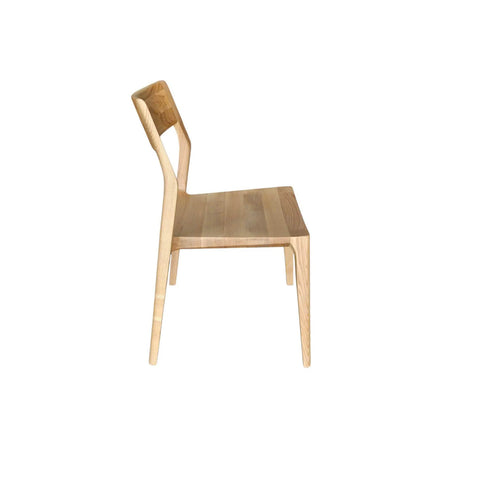 Catania Natural Modern Wood Dining Chair -3