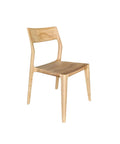 Catania Natural Modern Wood Dining Chair -4