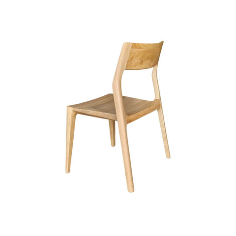 Catania Natural Modern Wood Dining Chair -5