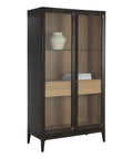 Cecilia Wood Display Cabinet -1