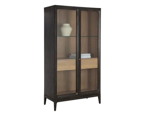 Cecilia Wood Display Cabinet -1