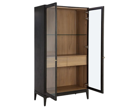 Cecilia Wood Display Cabinet -4