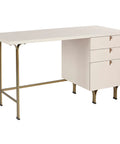 Celine Rubberwood Executive Desk - Sunpan-2