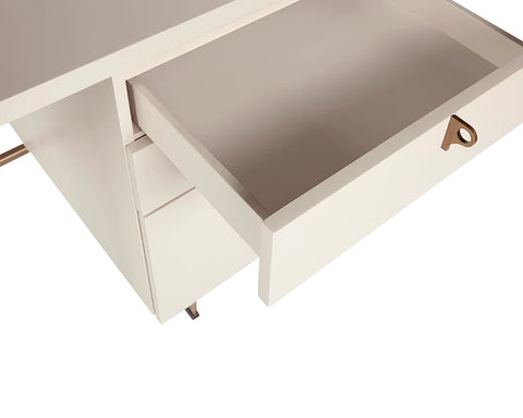 Celine Rubberwood Executive Desk - Sunpan-3
