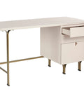 Celine Rubberwood Executive Desk - Sunpan-4