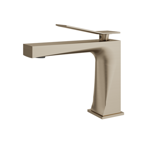 Chicane Brushed Nickel Single Hole Bathroom Faucet