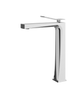 Chicane Tall Polished Chrome Single Hole Bathroom Faucet-1