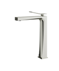 Chicane Tall Polished Nickel Single Hole Bathroom Faucet-1
