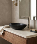Chicane Tall Polished Nickel Single Hole Bathroom Faucet