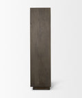 Cinder Dark Brown Wood Storage Cabinet -3