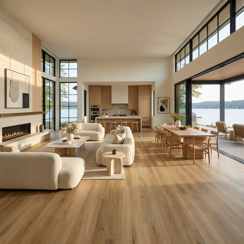 Citrus Leaf 10mm Waterproof WPC Vinyl Flooring