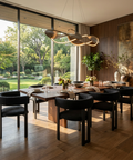 Clarissa Versailles Black Modern Upholstered Dining Chair