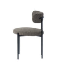 Cleo Brown Modern Upholstered Dining Chair -3