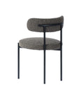Cleo Brown Modern Upholstered Dining Chair -5