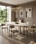 Cleo Macadamia Modern Upholstered Dining Chair 