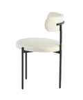 Cleo Macadamia Modern Upholstered Dining Chair -3