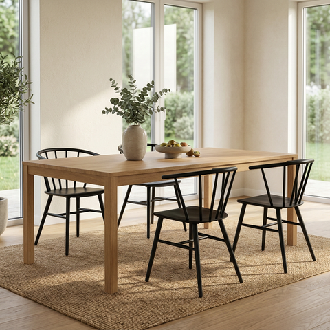 Colin Black Metal Dining Chair – Mercana