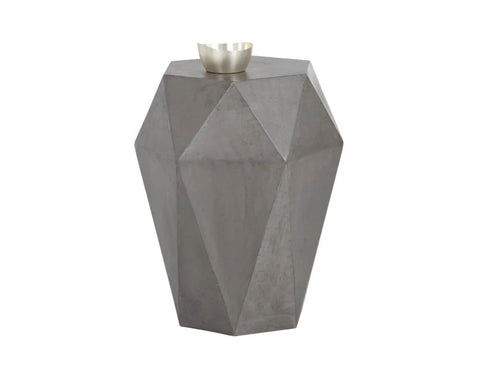 Constance Grey Concrete End Table-1