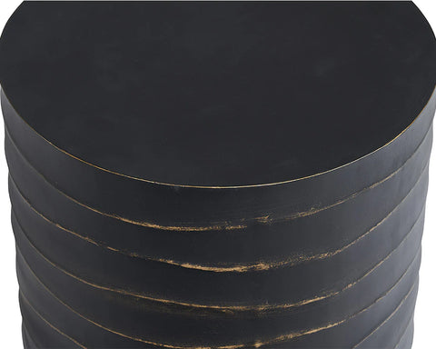 Corey Black Concrete End Table -3