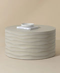 Corey Sand Concrete Coffee Table Sunpan