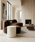 Corey Summer Sand Concrete End Table 