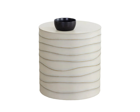 Corey Summer Sand Concrete End Table -1