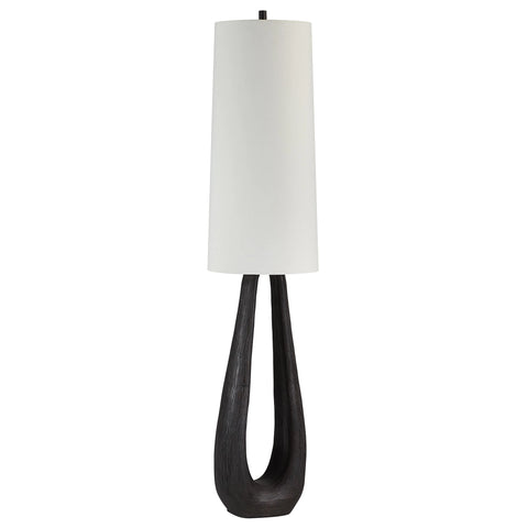 Cornelia Dark Walnut Finish Floor Lamp-1