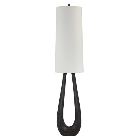 Cornelia Dark Walnut Finish Floor Lamp-2