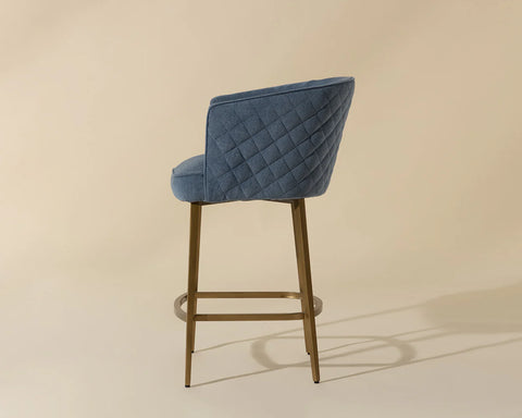 Cornella Iceberg Modern Upholstered Counter Stool-3