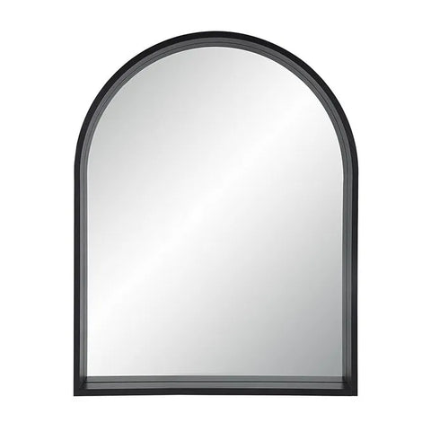 Cove Black Modern Wall Mirror -1