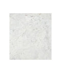 Cowell White Marble and Antique Brass End Table -5