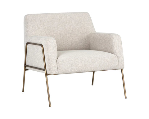 Cybil Cream Fabric Accent Chair -2