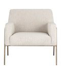 Cybil Cream Fabric Accent Chair -3
