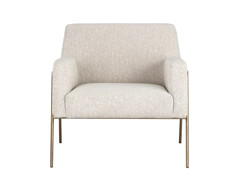 Cybil Cream Fabric Accent Chair -3