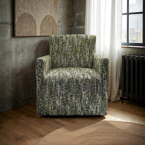 Riley Swivel Paris Green - Accent Chair LH